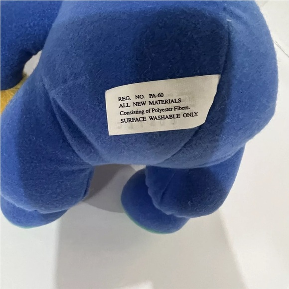 Vintage Disney Mattel 1996 Easter Bunny Winnie The Pooh Bear Plush Toy 9” - Picture 6 of 7